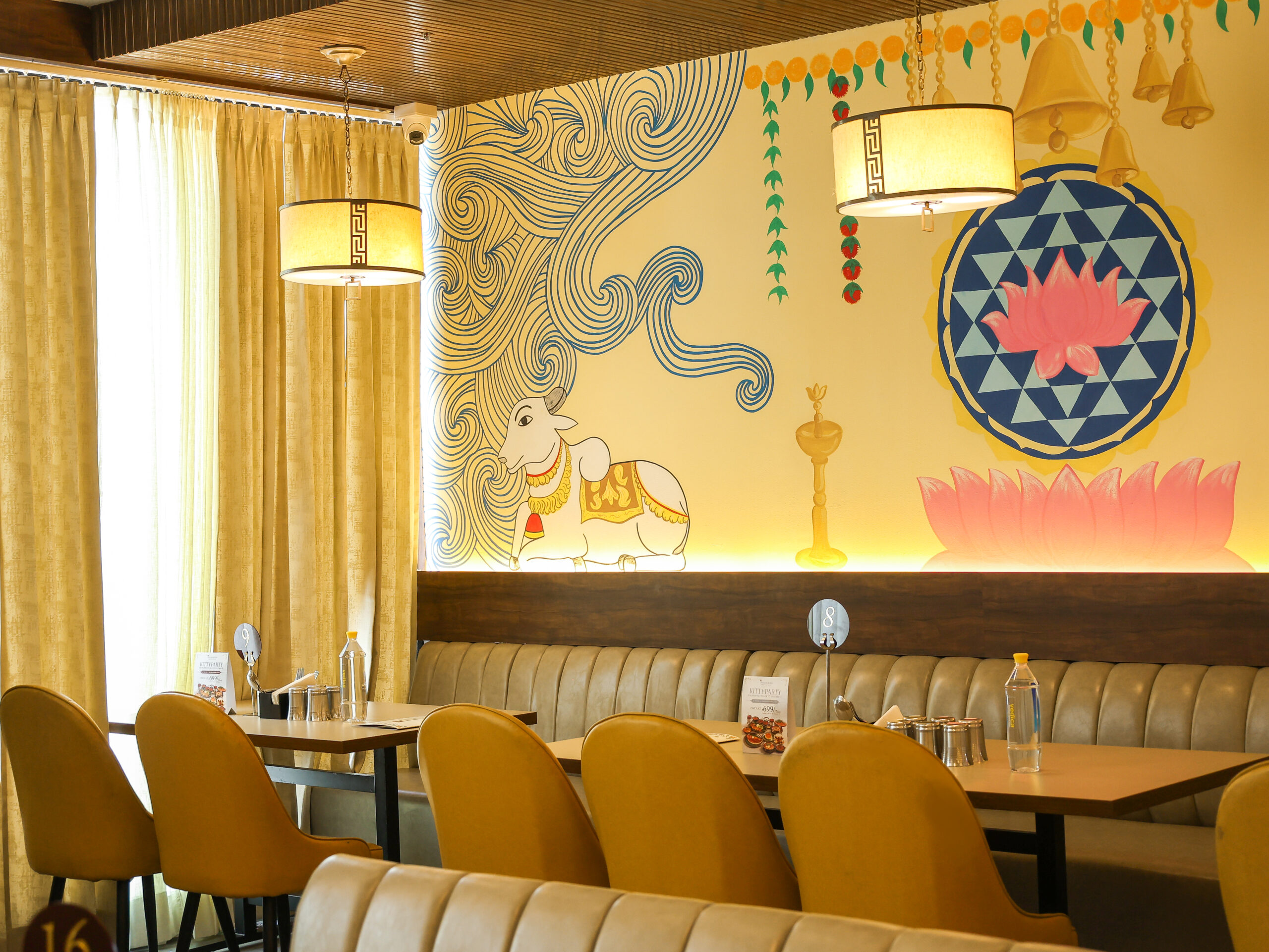 Dasaprakash NSP Pitampura dining area